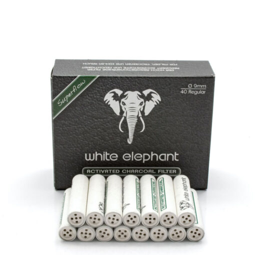 White Elephant Aktiv-Kohle Filter 9mm