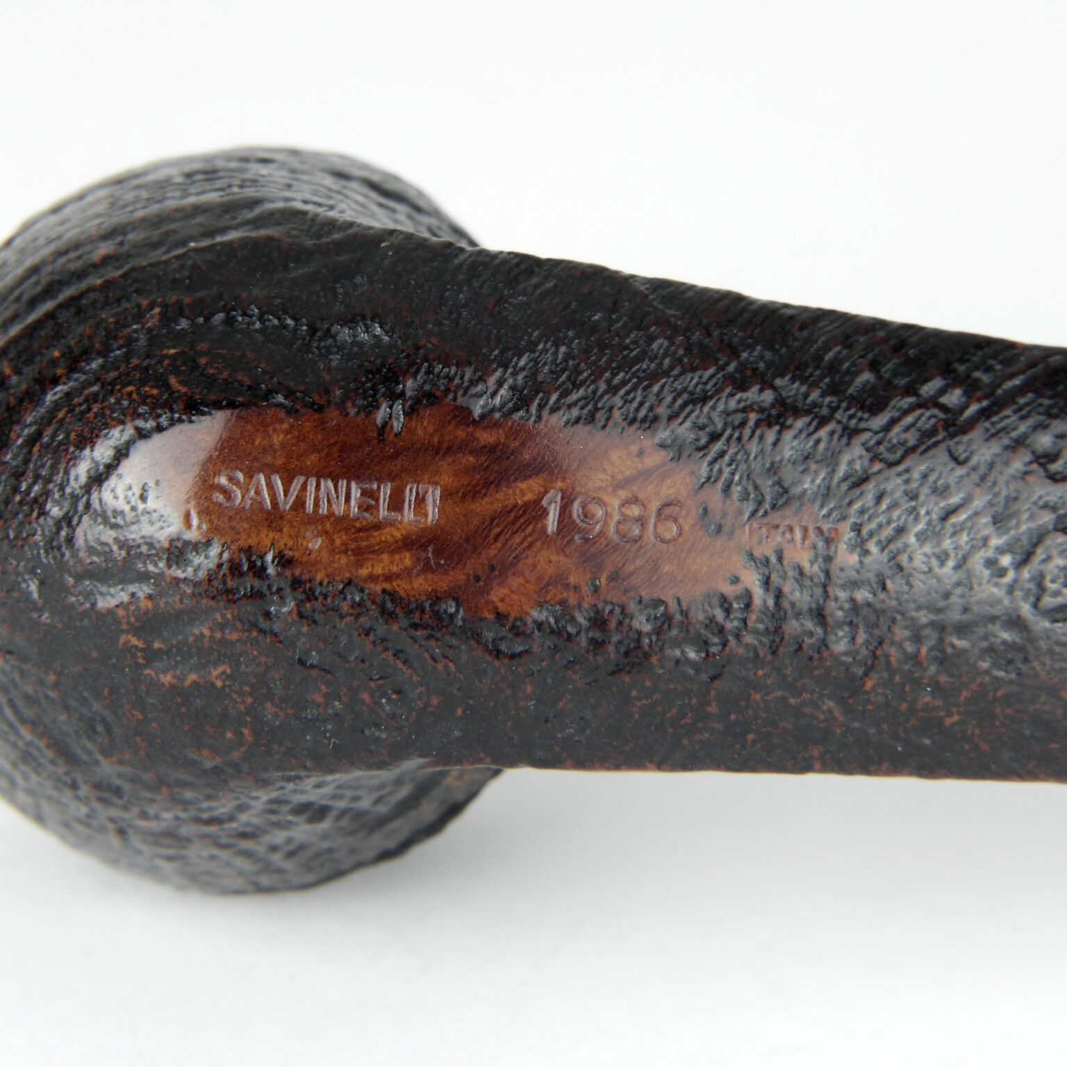 Savinelli Jahrespfeife 1986, Pipe of the Year, Annual Pipe. Estate, Sammlerstück