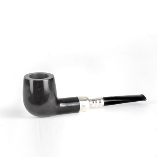 Dunhill 501, black briar, silber spigot